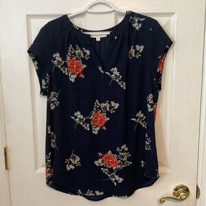 Fun 2 Fun top from StitchFix. Navy. Fits great. Size XL.